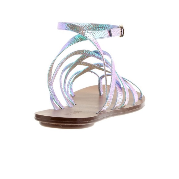 J CREW - Women's Clara Iridescent Sandals - Gently used - Sized 7 1/2 - Picture 8 of 9